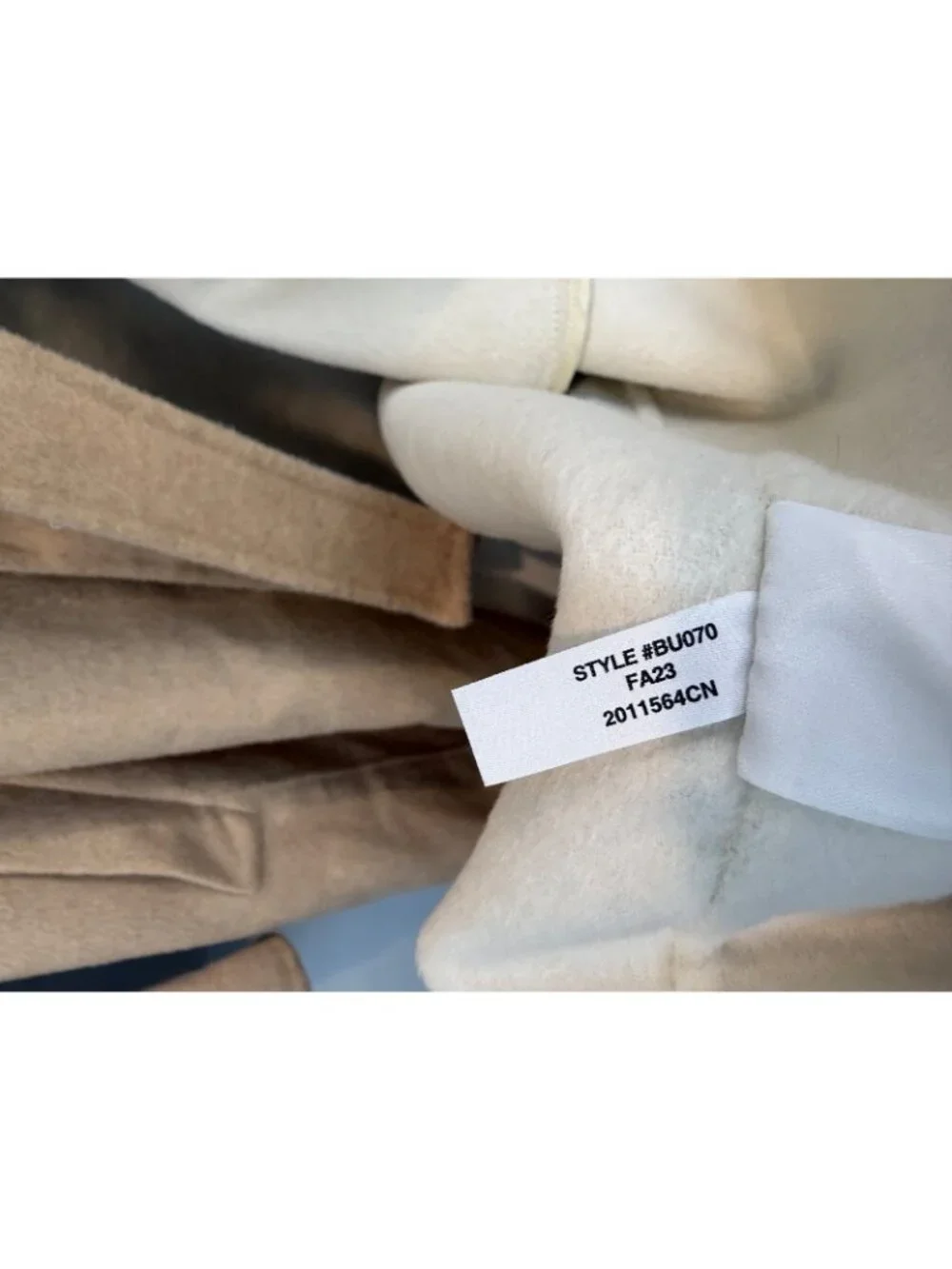 J. Crew Women's Harriet Trench Coat Size Small Double Faced Blend Natural Sand